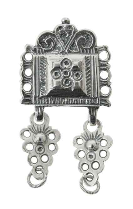 Hovedbilde beltestøl, oksidert