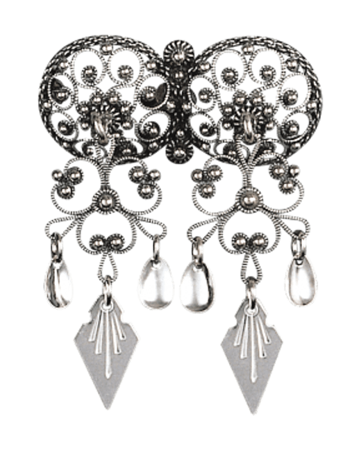 Hovedbilde halssølje, oksidert m. ...