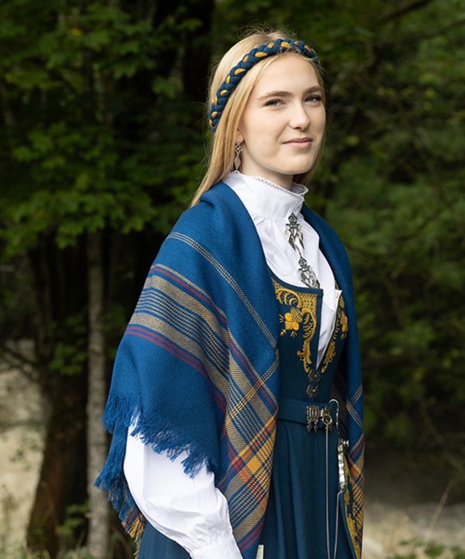 Bunadsjal  Romerike blå